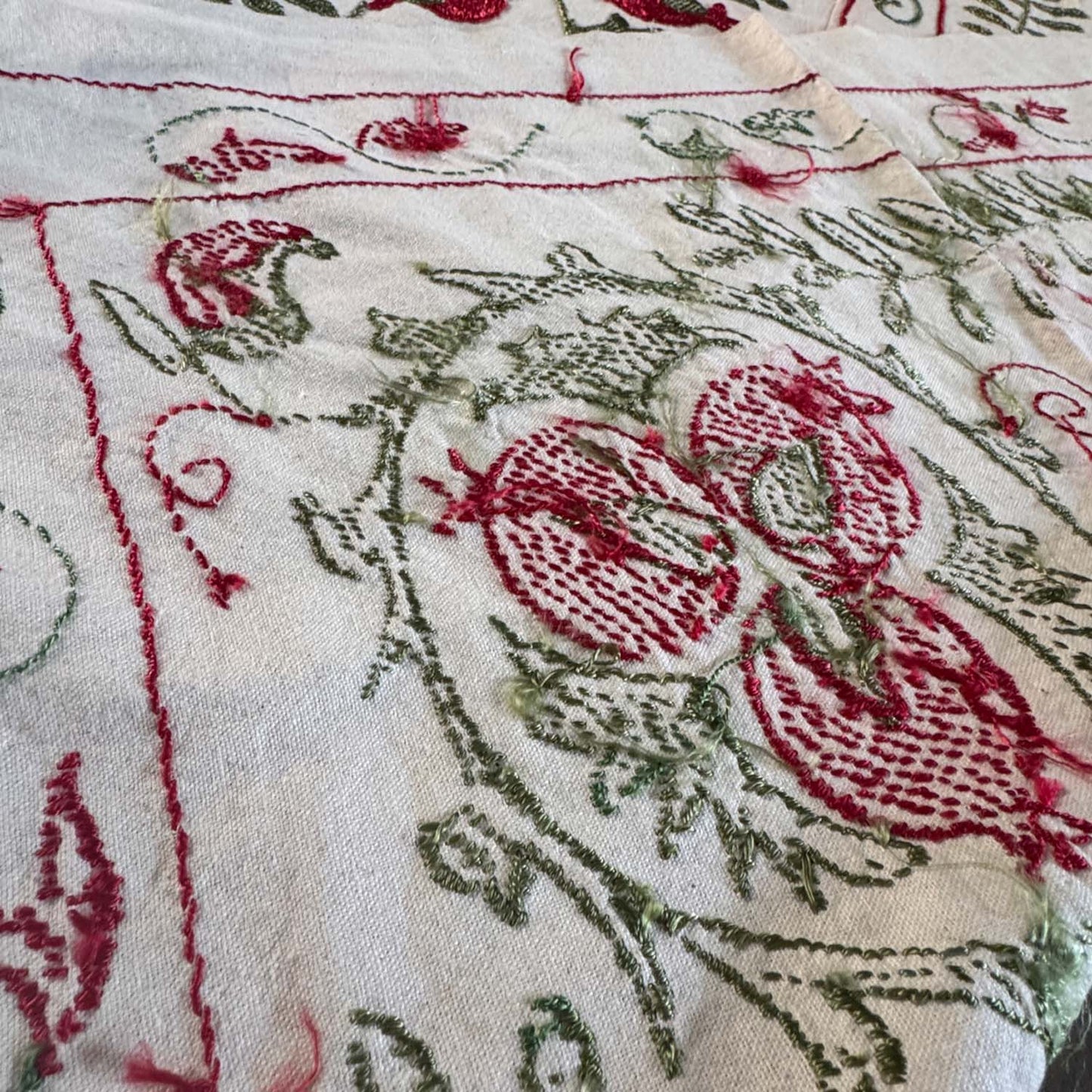 Ouzbeki Suzani Mur textile brodé à la main suspendu | Décoration intérieure | Coureur | 100 cm x 100 cm SUZ220518017