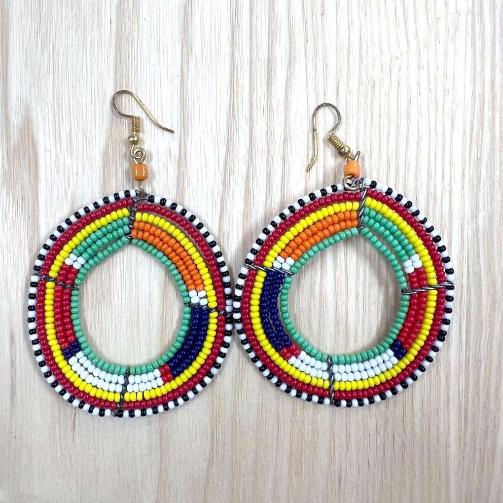 Avaya Masai Earrings 002 - Wildash London