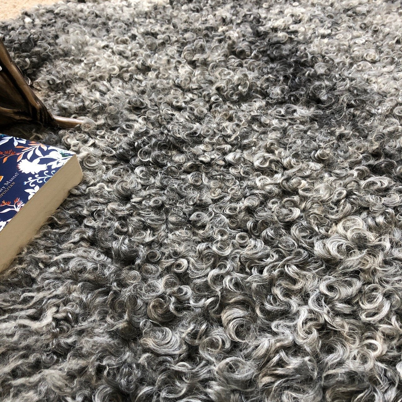 Gotland Rare Breed Sheepskin Natural Greys 0605GOTL03 - Wildash London