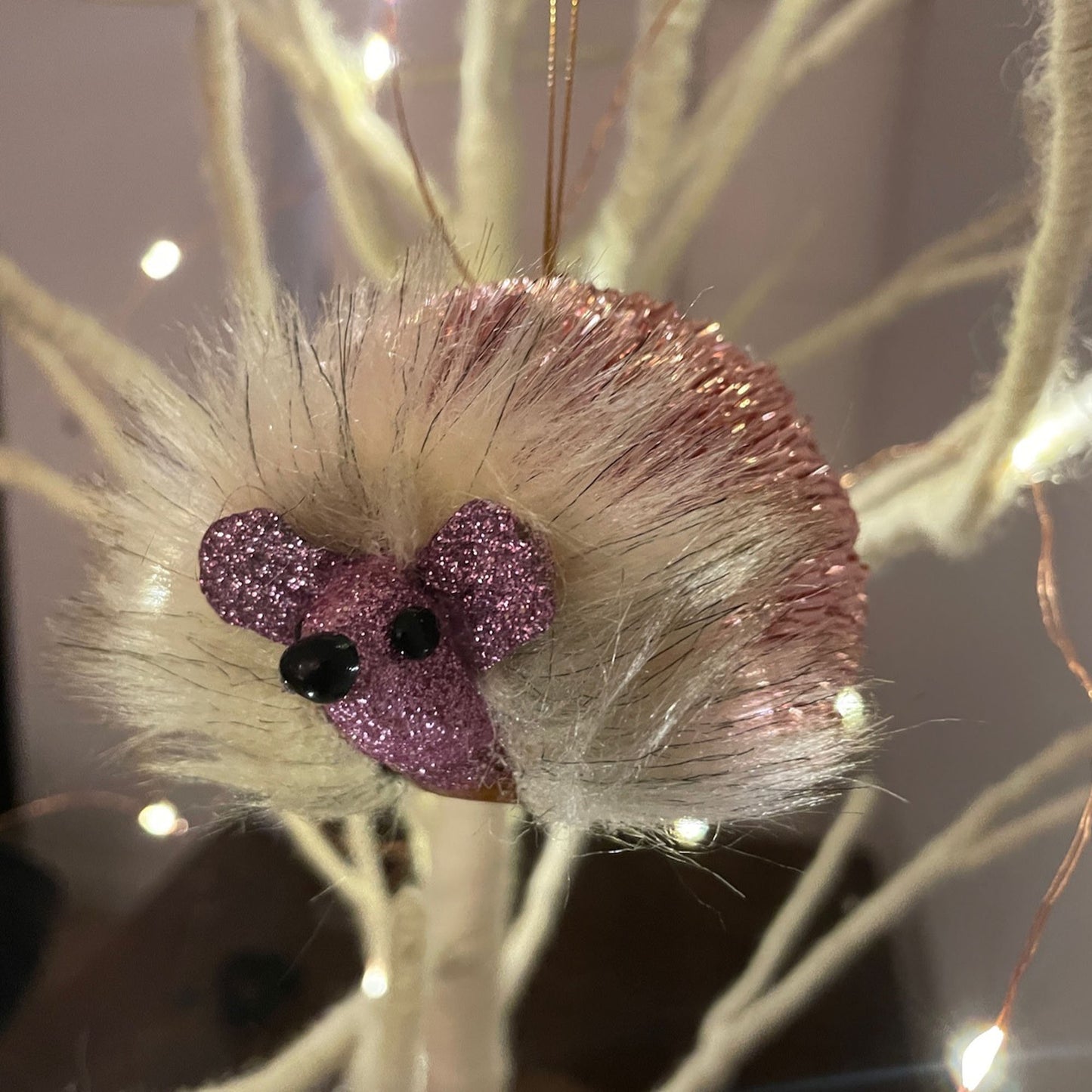 Hedgehog Whimsical Hanging Tree Ornament - Wildash London