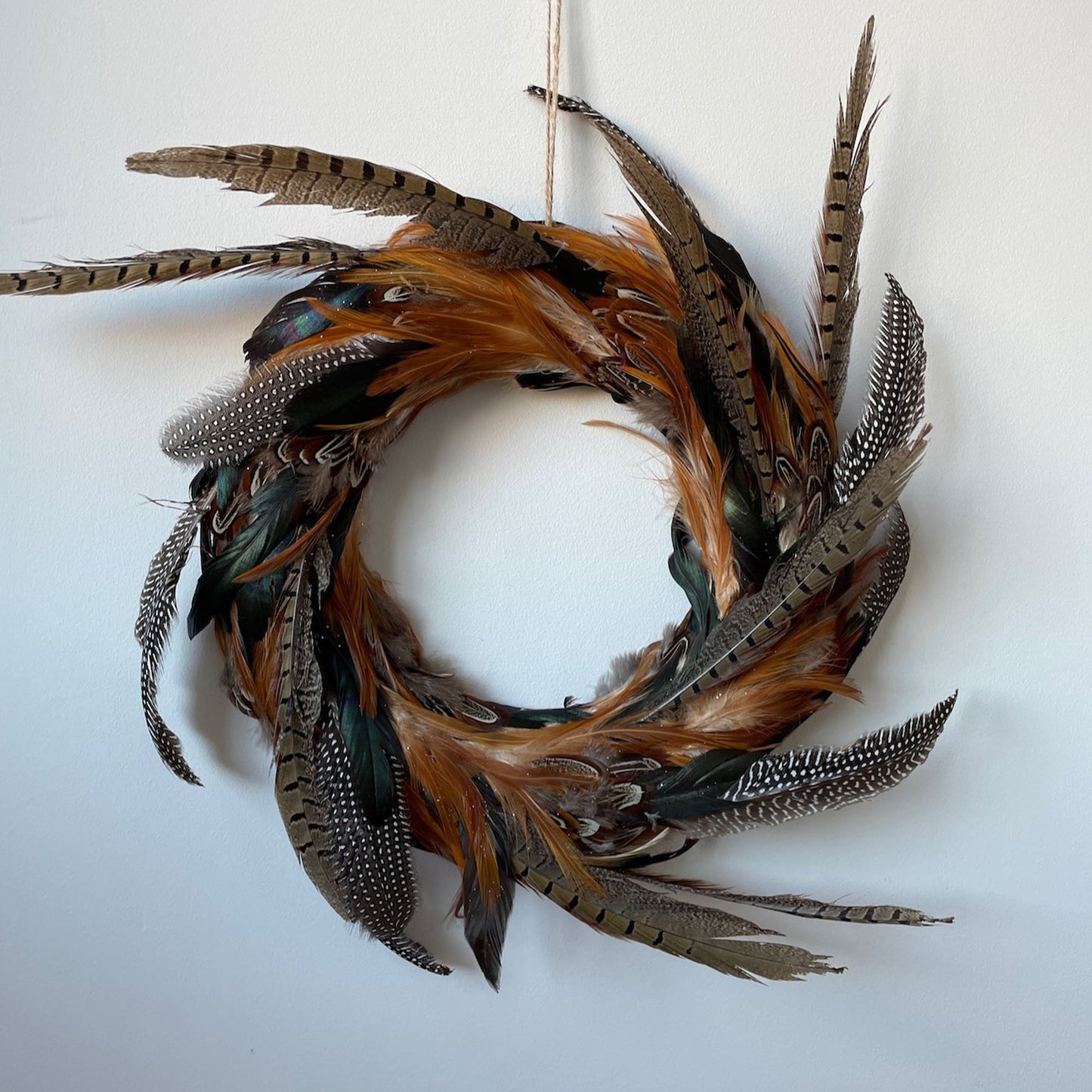 Pheasant Feather Wreath - Wildash London