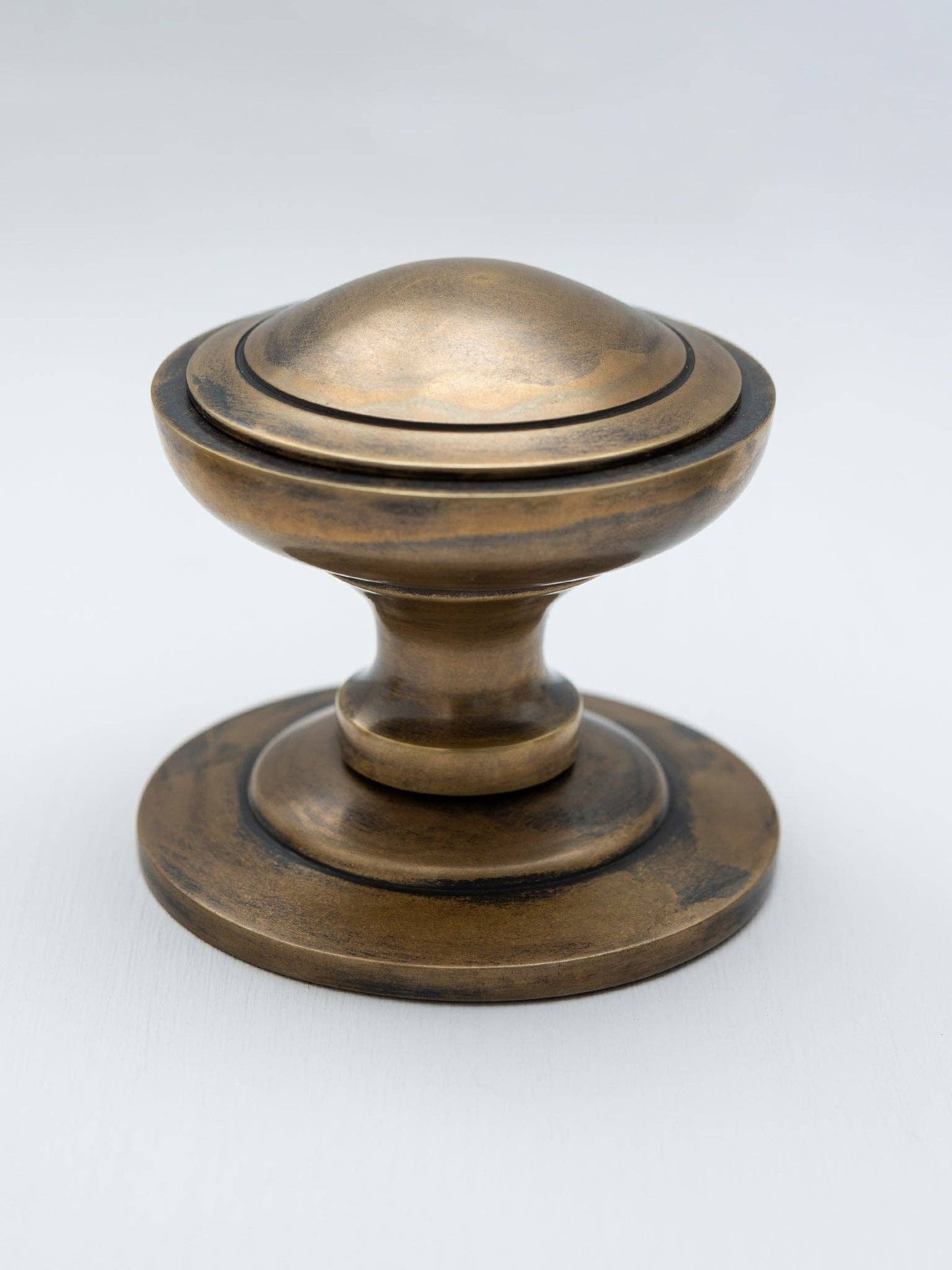 Solid Brass Centre Door Knob - 76mm: Antique Brass