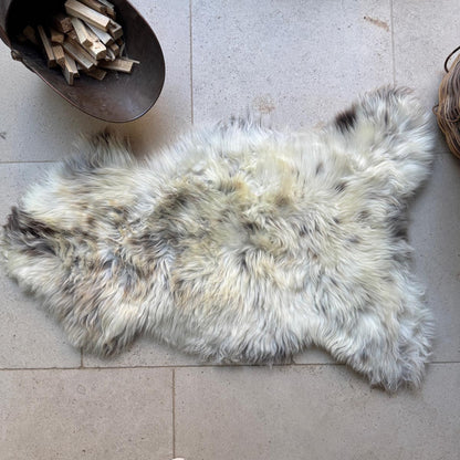 Britisches seltenes Schaffellfell, einzigartig, groß, 0602BRL02