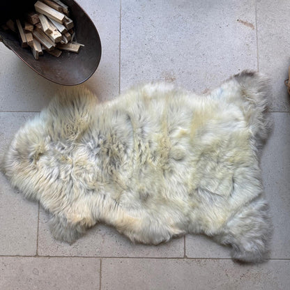 Britisches seltenes Schaffellfell, einzigartig, groß, 0602BRL02