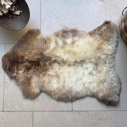 Large Rare Breed British Sheepskin – Wild Caramel Freckle