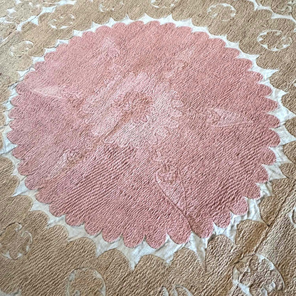 Ouzbeki Suzani Mur textile brodé à la main suspendu | Décoration intérieure | Coureur | 100 cm x 100 cm SUZ220518017