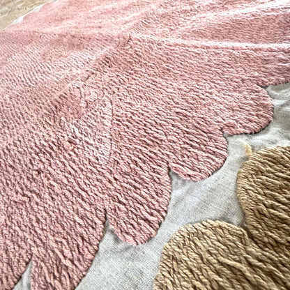 Ouzbeki Suzani Mur textile brodé à la main suspendu | Décoration intérieure | Coureur | 100 cm x 100 cm SUZ220518017