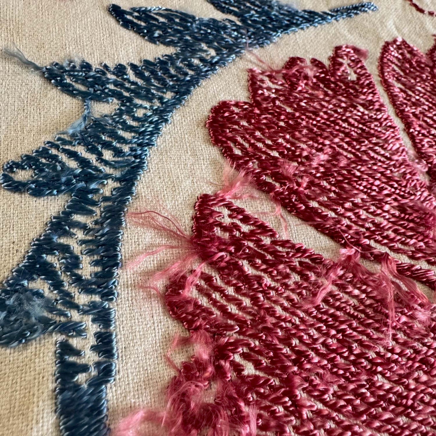 Ouzbeki Suzani Mur textile brodé à la main suspendu | Décoration intérieure | Coureur | 100 cm x 100 cm SUZ220518017