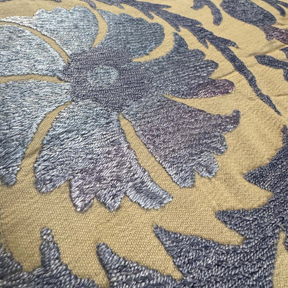 Ouzbeki Suzani Mur textile brodé à la main suspendu | Décoration intérieure | Coureur | 100 cm x 100 cm SUZ220518017