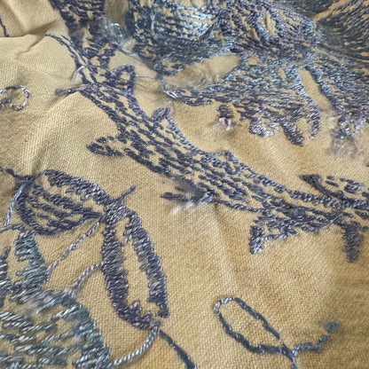 Ouzbeki Suzani Mur textile brodé à la main suspendu | Décoration intérieure | Coureur | 100 cm x 100 cm SUZ220518017