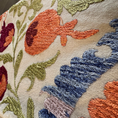 Ouzbeki Suzani Mur textile brodé à la main suspendu | Décoration intérieure | Coureur | 100 cm x 100 cm SUZ220518017