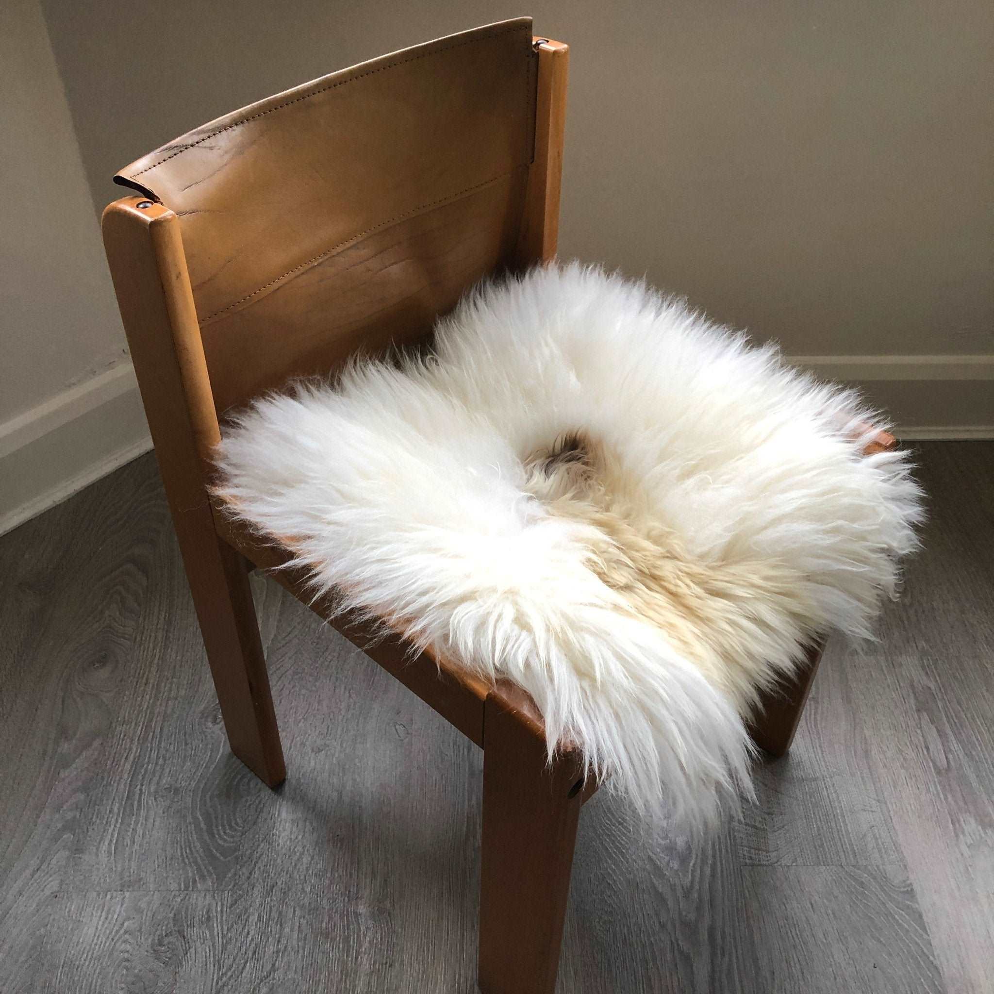 Sheepskin deals chair pad