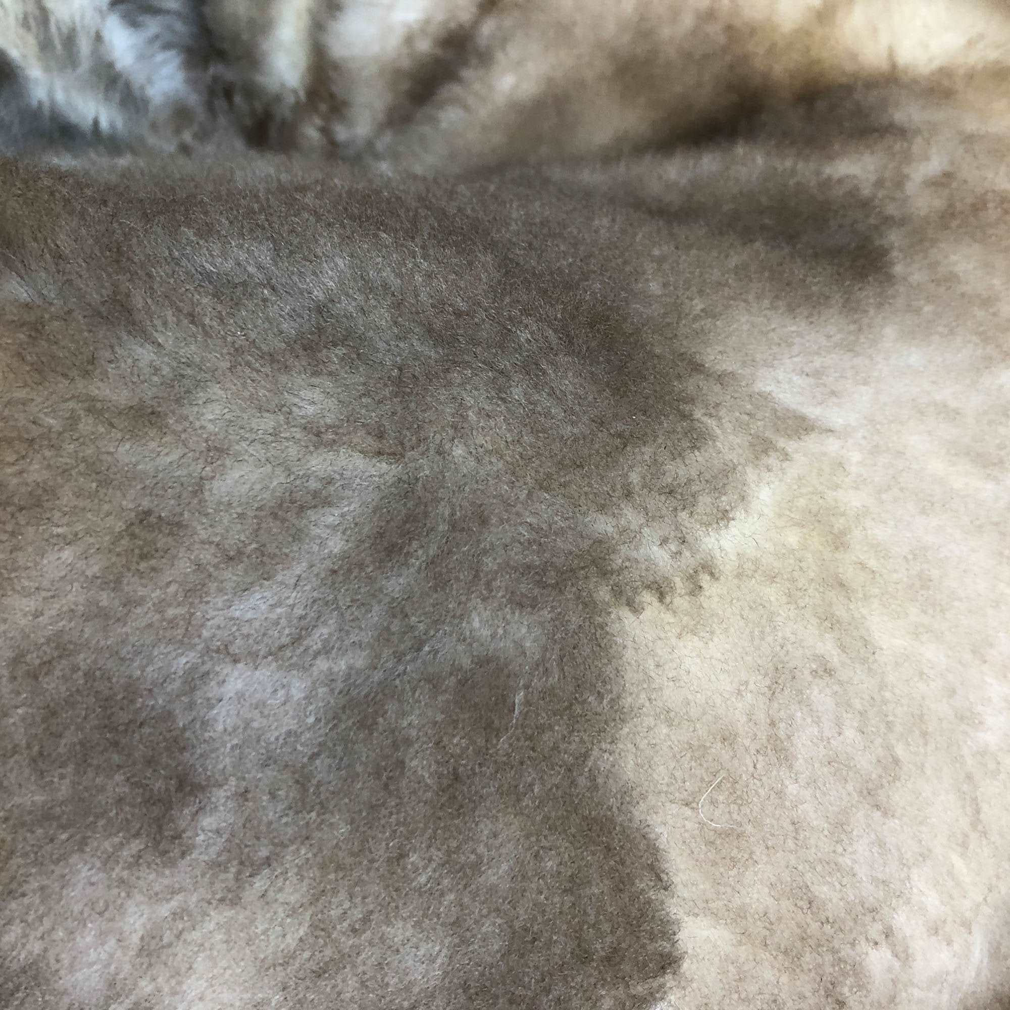 100% Natural Macedonian Sheepskin Beanbag Chair Large - Wildash London