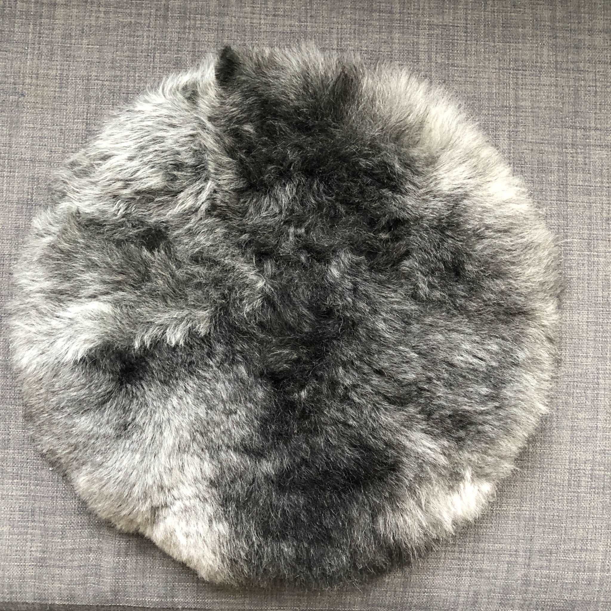 Sheepskin seat hotsell pad grey