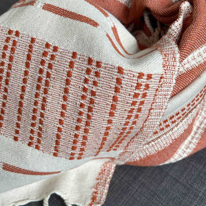 Brava Hammam Towel | Terracotta - Wildash London