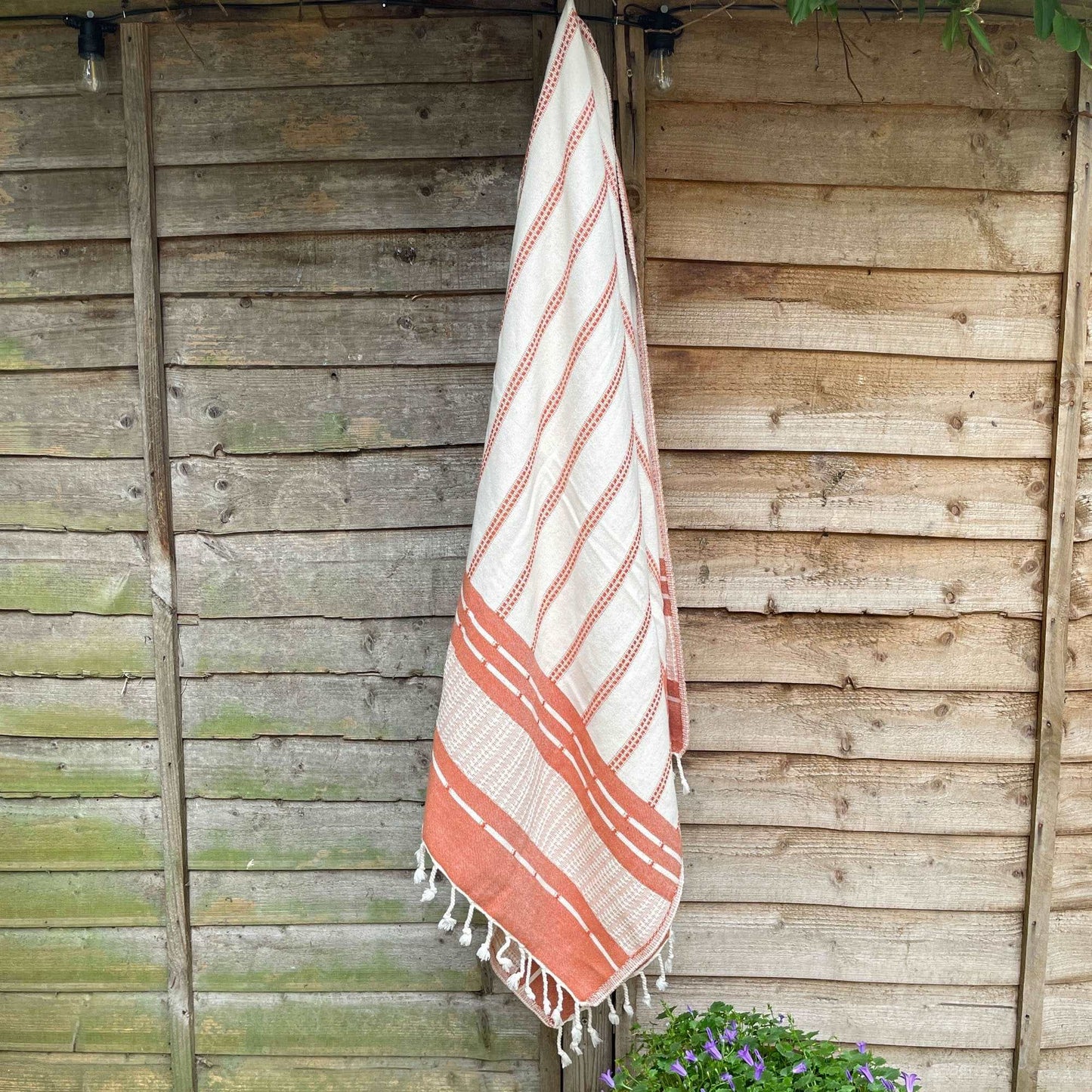 Brava Hammam Towel | Terracotta - Wildash London