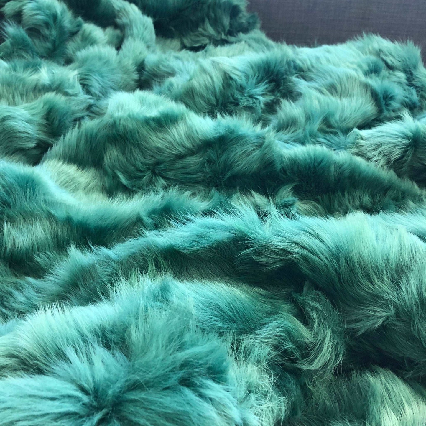 Emerald Green Tuscan Shearling Throw – Wildash London