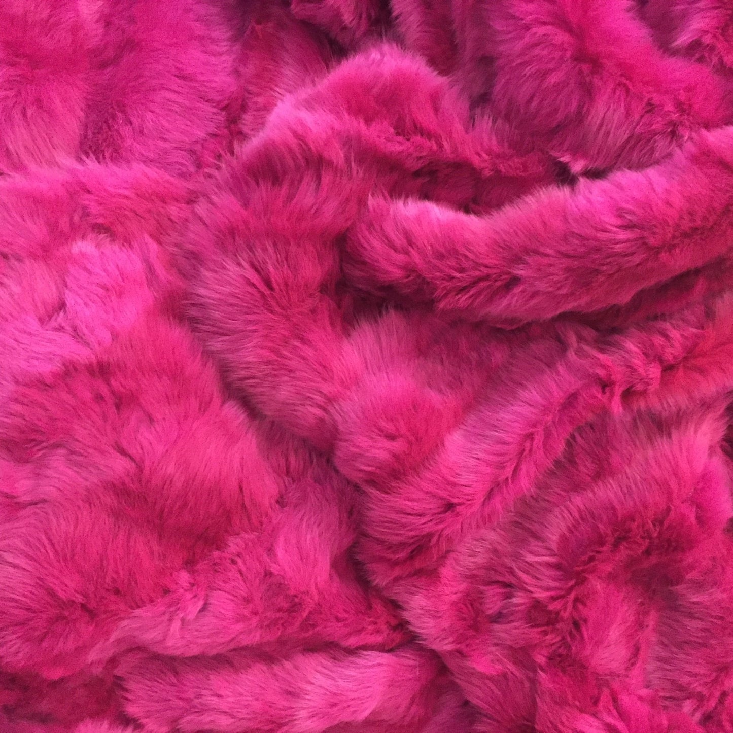 Fuchsia Pink Toscana Shearling - Wildash London