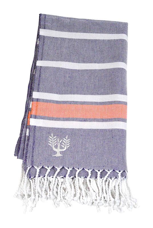 Hampton Hammam Towel | Red, White & Blue | Wildash London - Wildash London