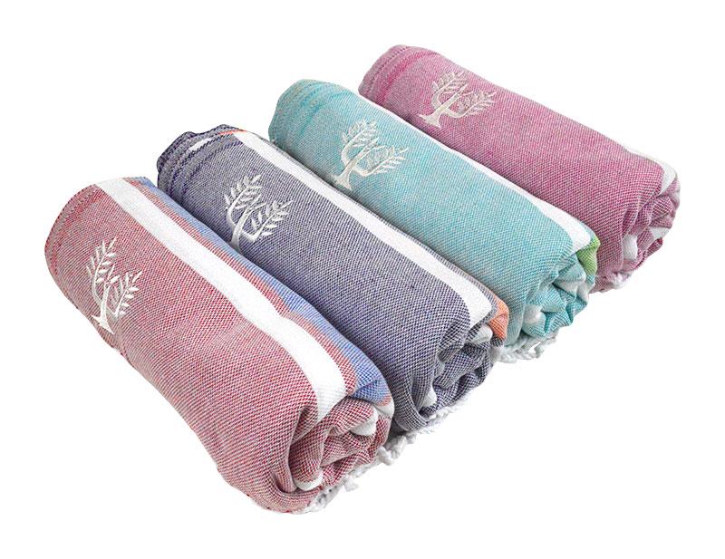 Hampton Hammam Towel | Red, White & Blue | Wildash London - Wildash London