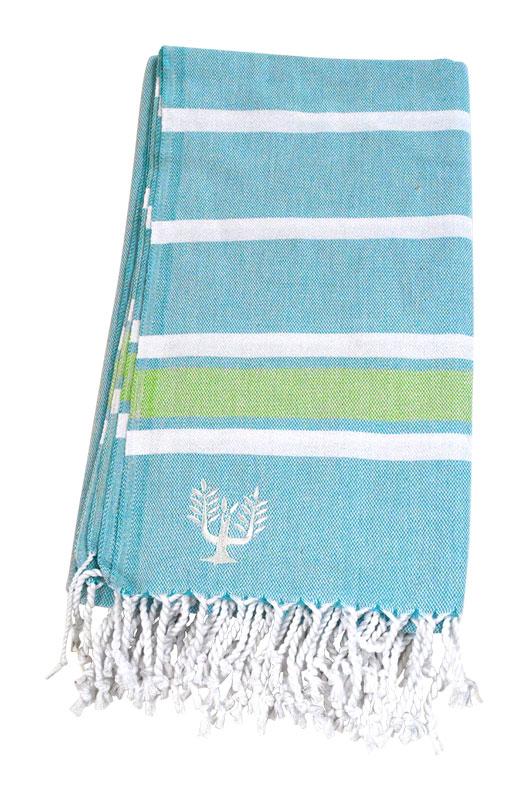 Hampton Hammam Towel | Red, White & Blue | Wildash London - Wildash London