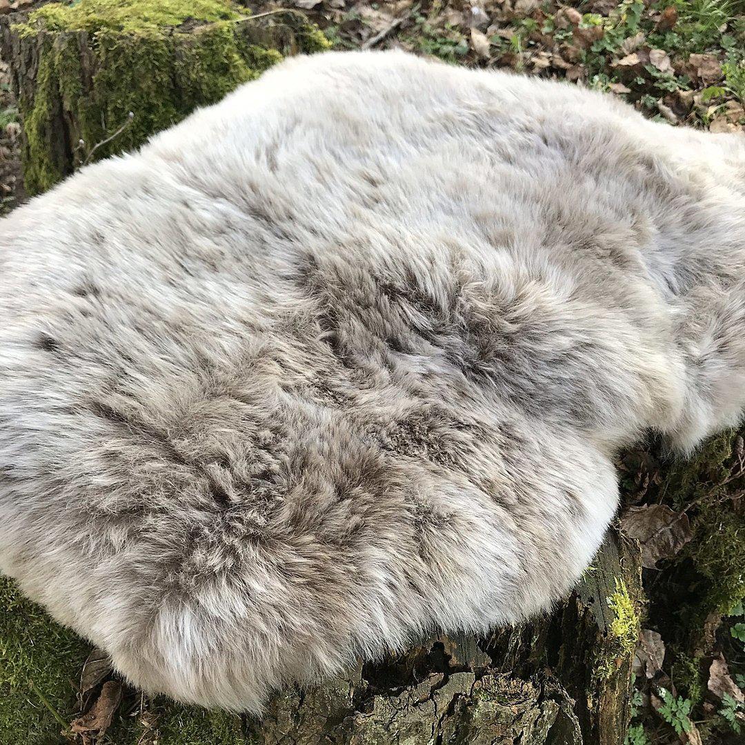 Icelandic Sheepskin Rug Taupe Shorn 50mm | Fleece | Medium - Wildash London