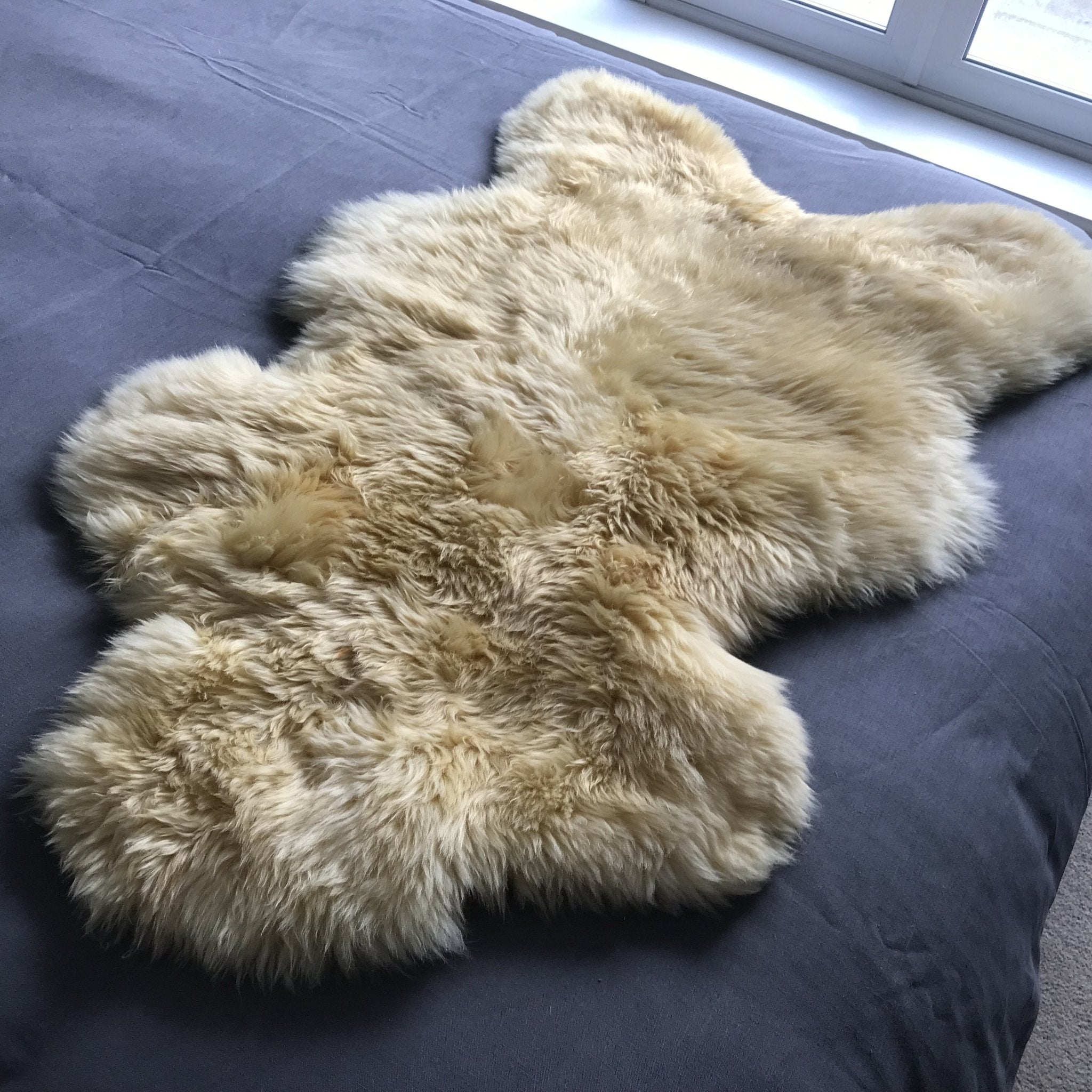 Medical Grade Sheepskin | Baby Sheepskin | Hypoallergenic Relugan Long Fur - Wildash London