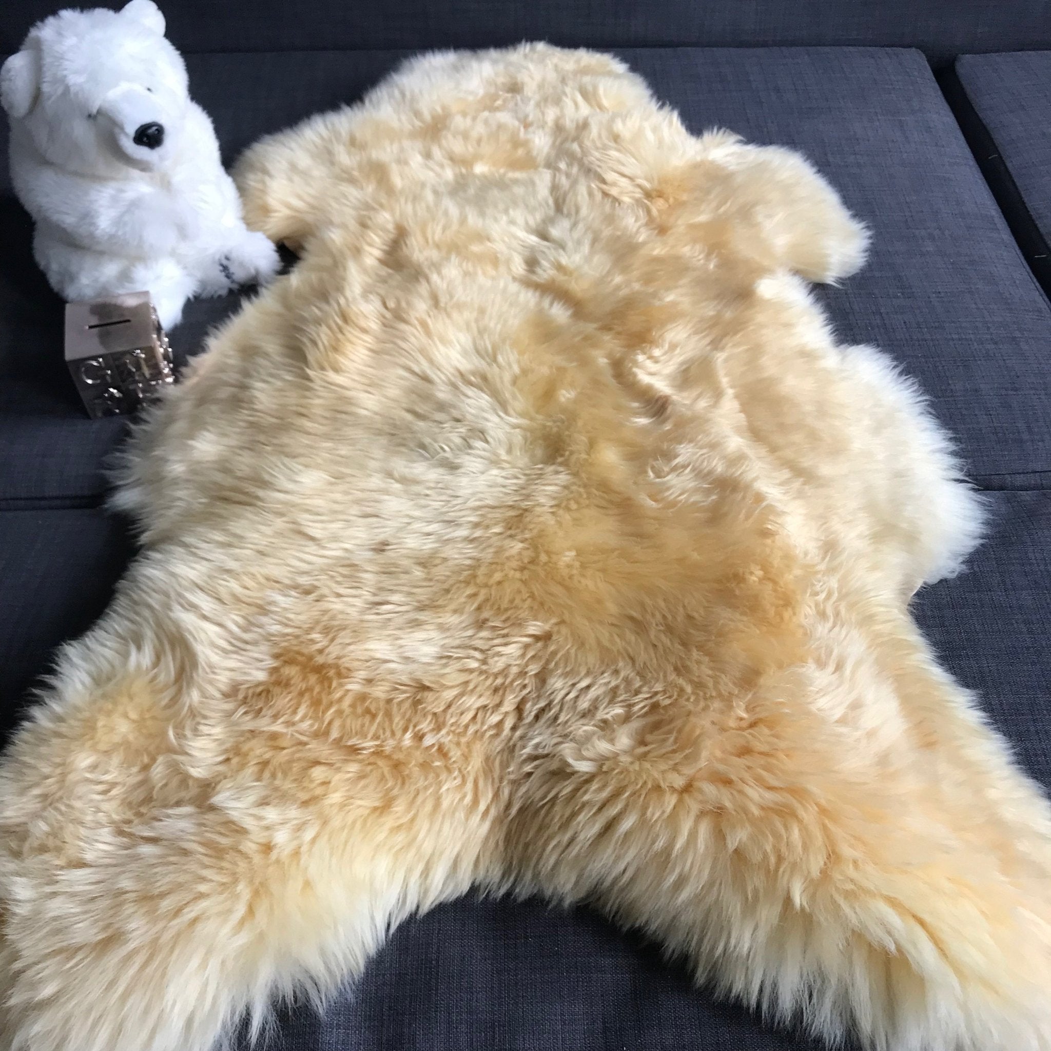 Medical Grade Sheepskin | Baby Sheepskin | Hypoallergenic Relugan Long Fur - Wildash London