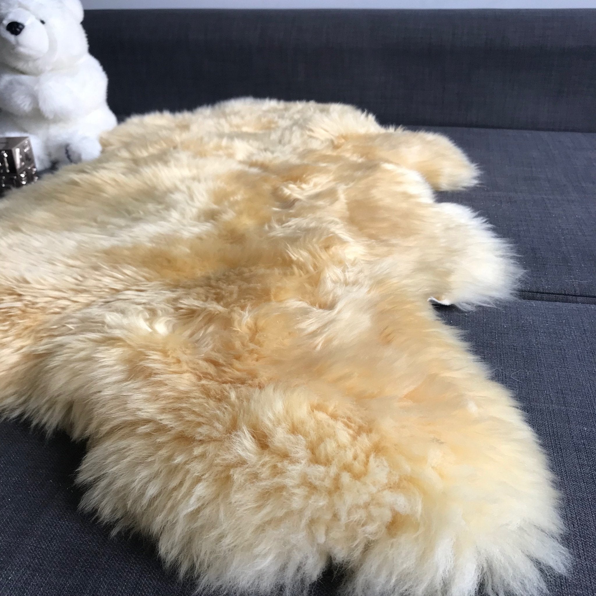 Medical Grade Sheepskin | Baby Sheepskin | Hypoallergenic Relugan Long Fur - Wildash London