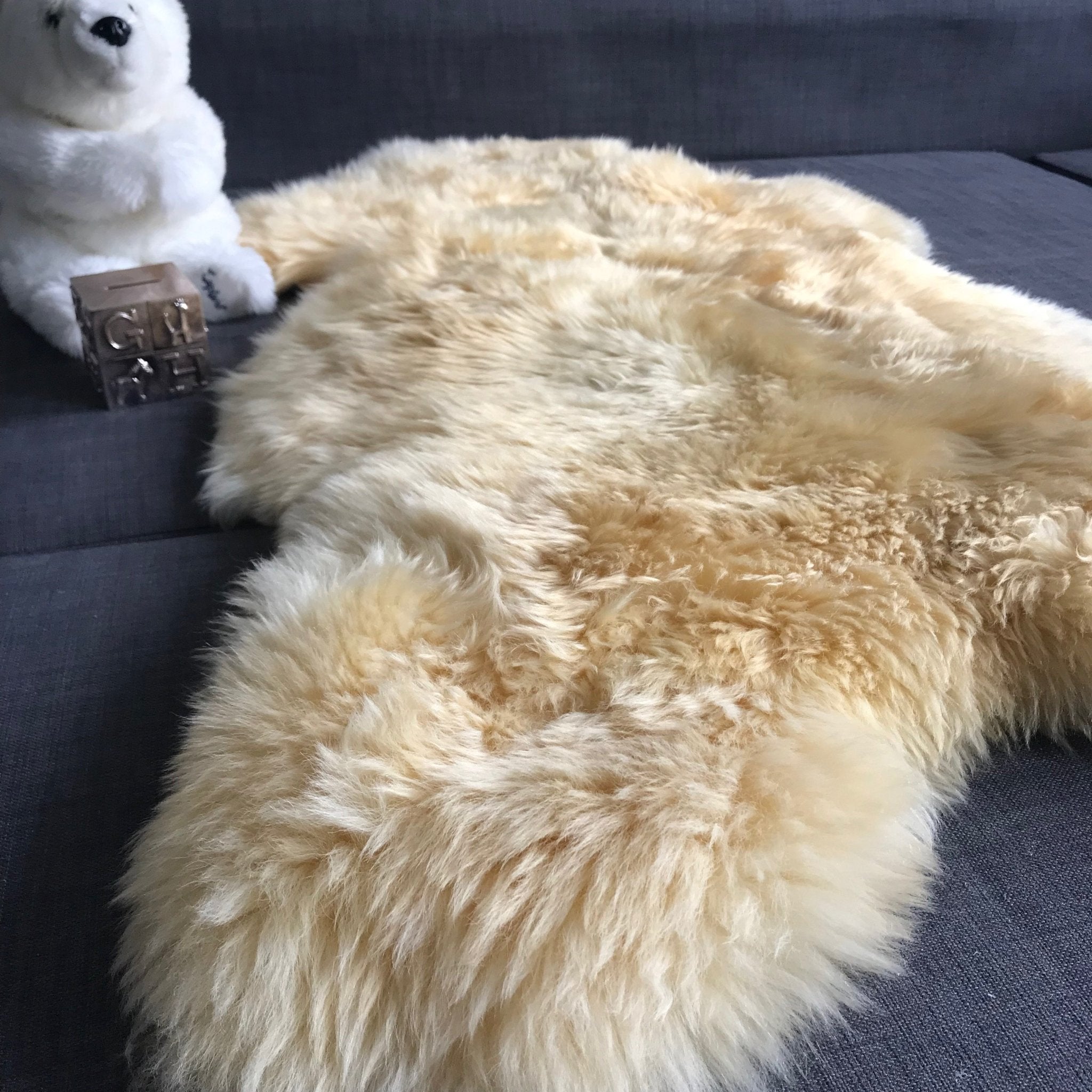 Medical Grade Sheepskin | Baby Sheepskin | Hypoallergenic Relugan Long Fur - Wildash London