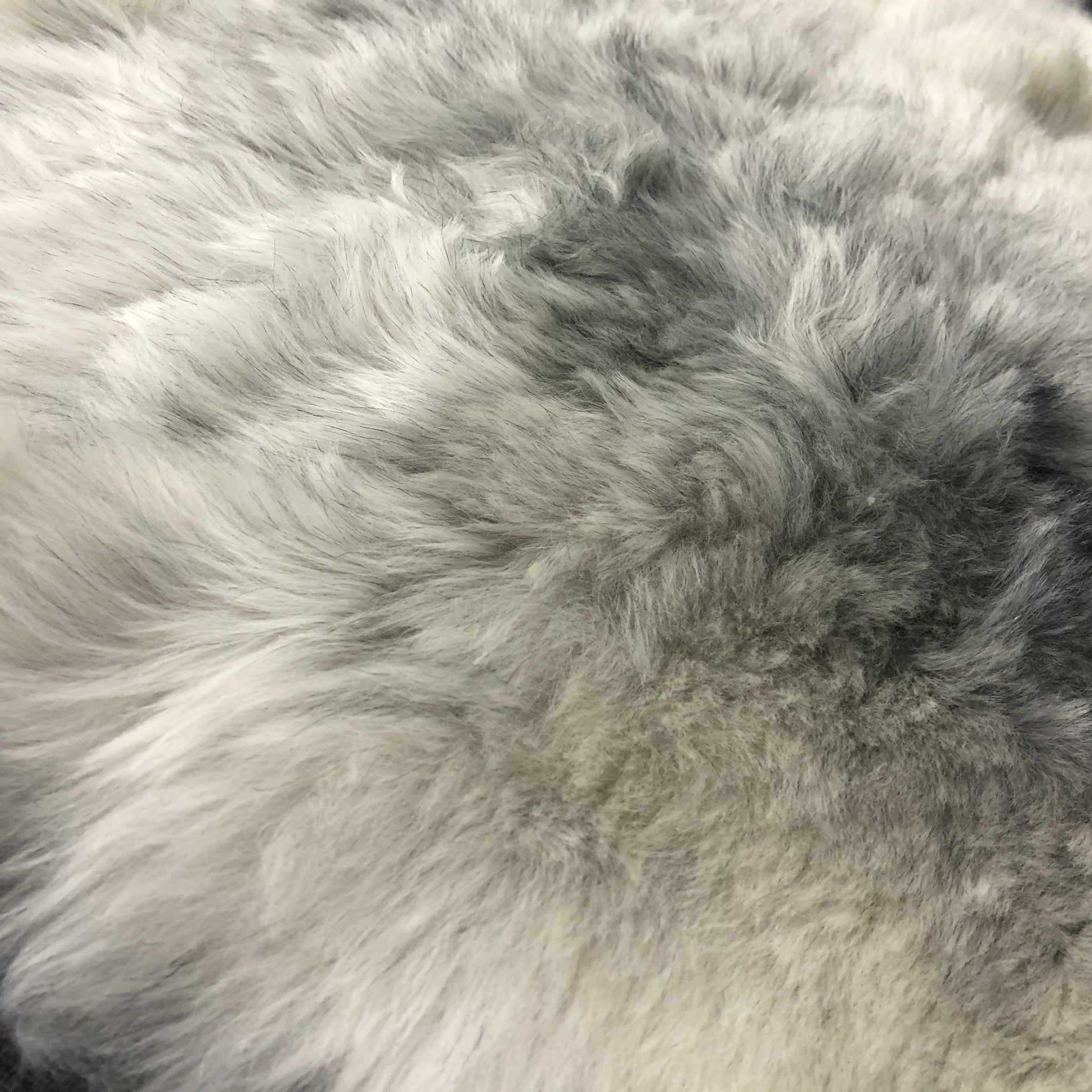 Natural Grey Icelandic Shorn 50mm Sheepskin Hide | Luxury Sheep Skin - Wildash London