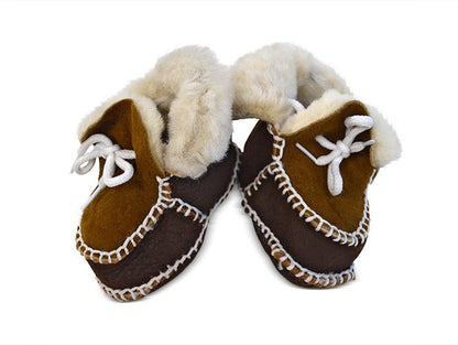 Shearling Baby Booties S 3-12 Months - Wildash London