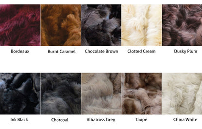 Shearling Pet Bed 90cm - Choose Options - Wildash London