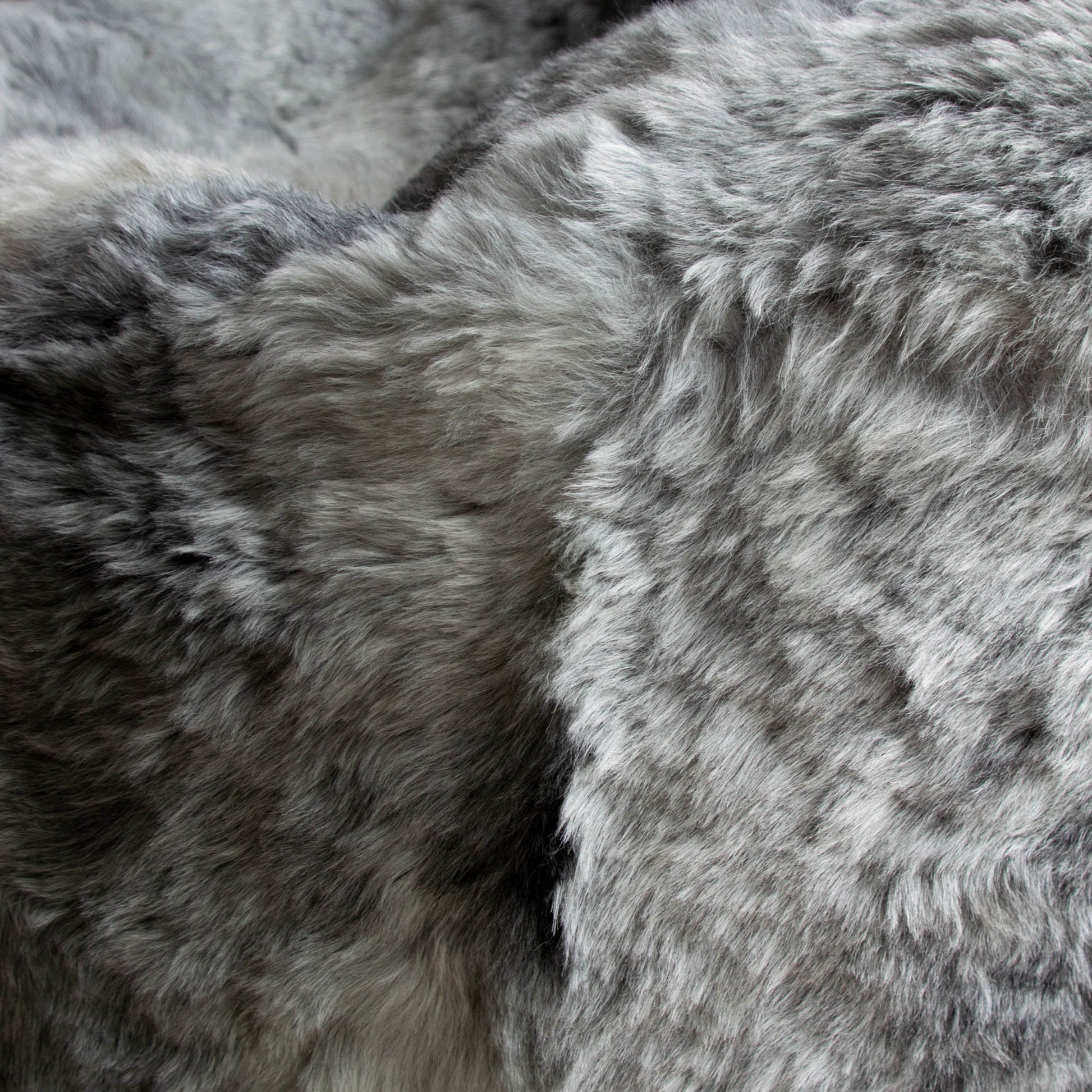 Sheepskin Beanbag Chair 100% Natural Grey Icelandic Shorn 50mm Bean Bag - Wildash London