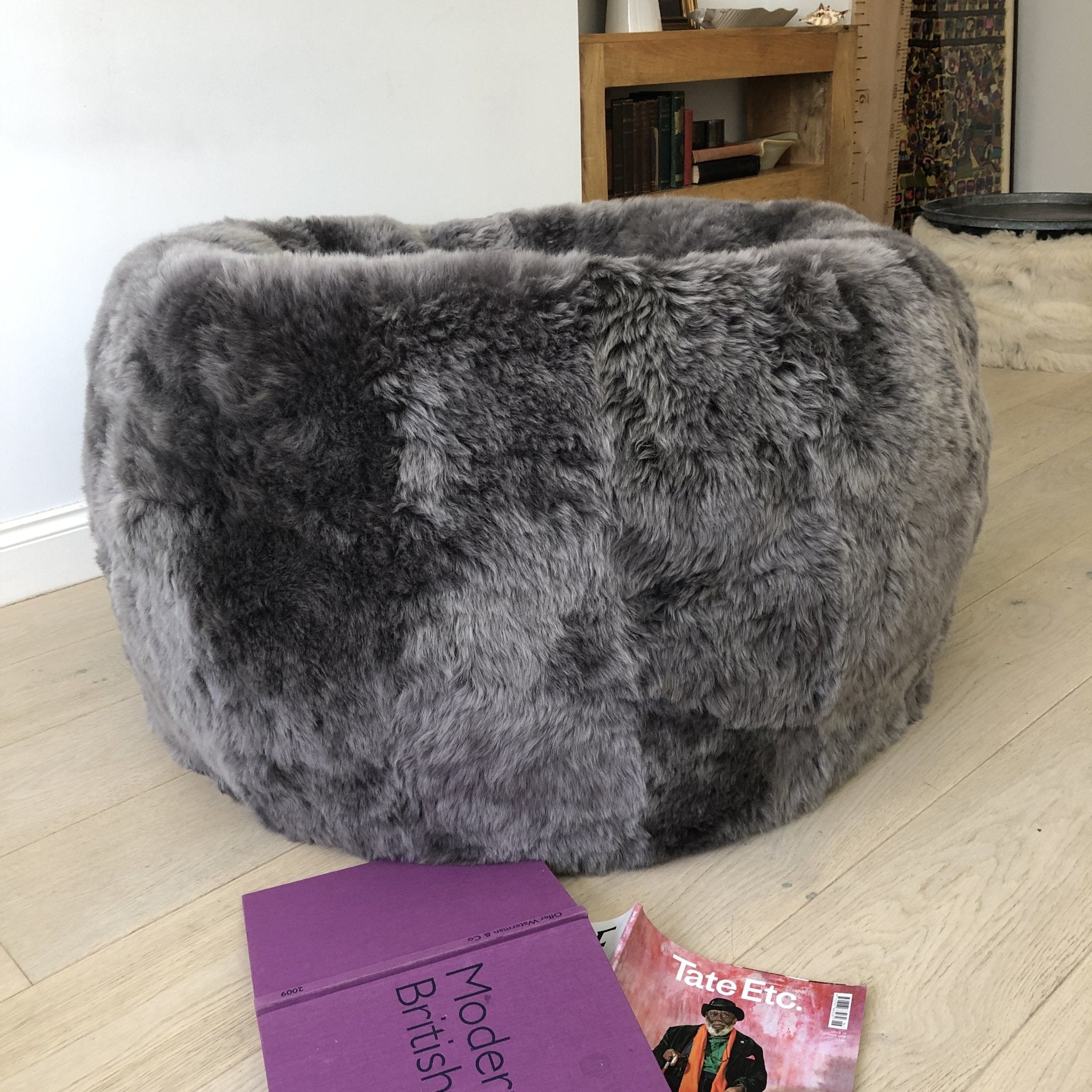 Huge grey deals bean bag