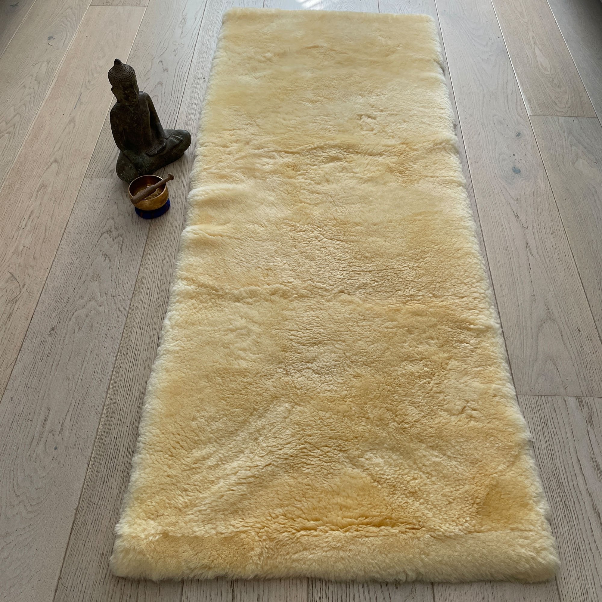 Sheepskin Yoga & Meditation Mat Large 60cm x 175cm