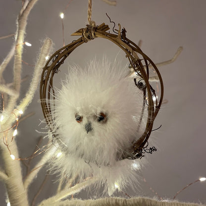 Snowy Owl Ornament - Wildash London