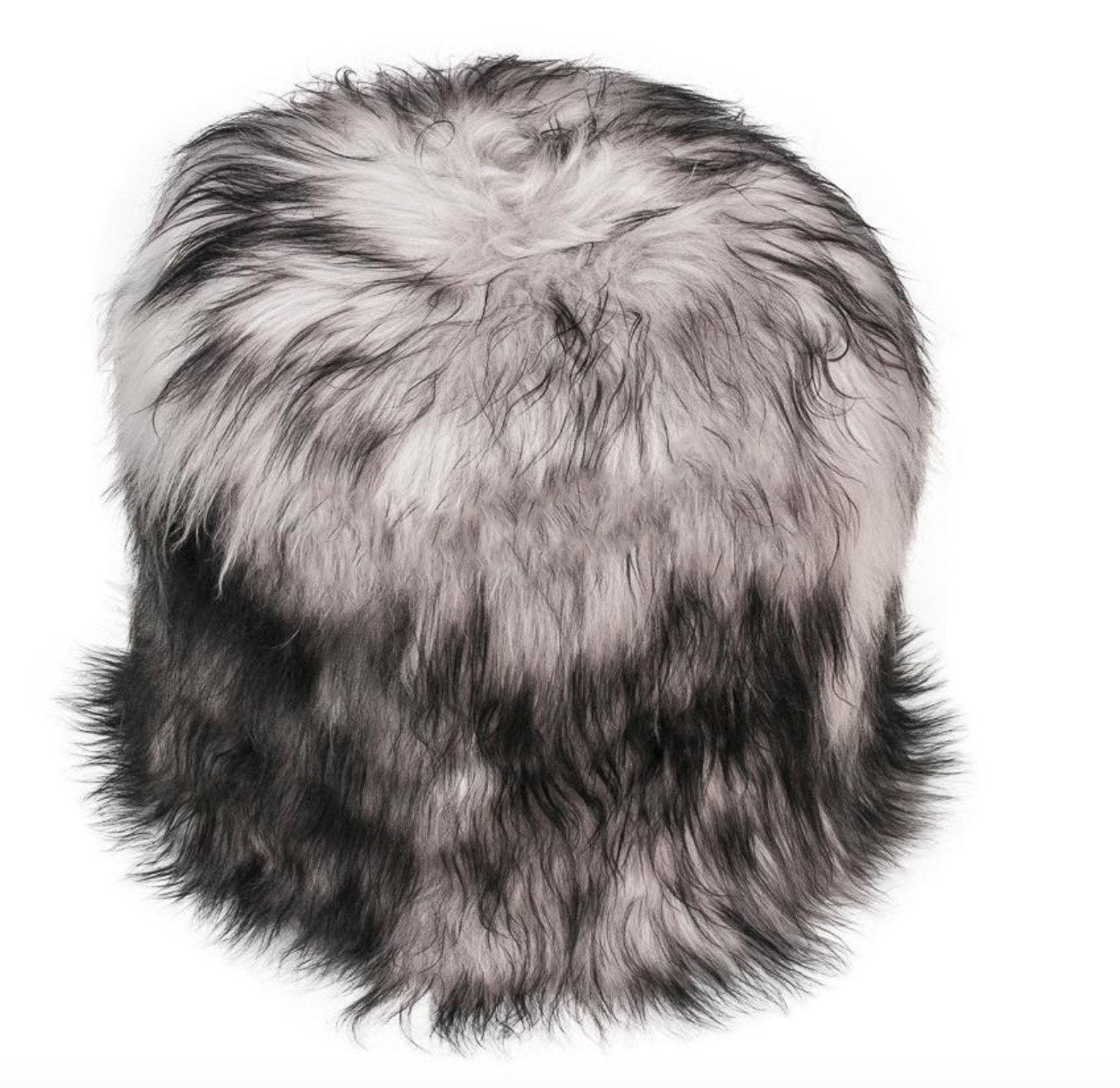 The Boudoir Sheepskin Pouffe - Icelandic Long Fur ALL COLOURS - Wildash London