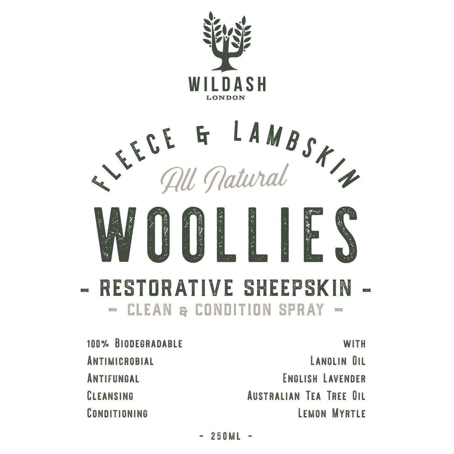 Washed Woollies Restorative Sheepskin Spray - Wildash London